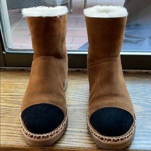 Chanel Ugg Boots Size 37
